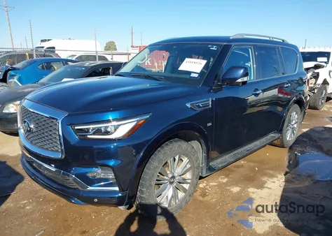 2020 Infiniti Qx80 Luxe Awd z USA, uszkodzony, nr VIN JN8AZ2NE2L9252444